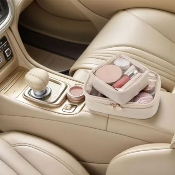 Pocmimut Clear Makeup Bag for Travel & Storage Essentials