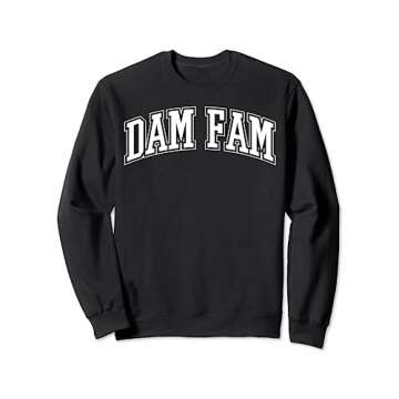 Official D'Amelio Fam Sweatshirt Featuring Classic Fit and Comfort