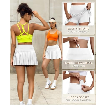 JoyGirl Pleated Tennis Skirt for Women - Stylish Comfort