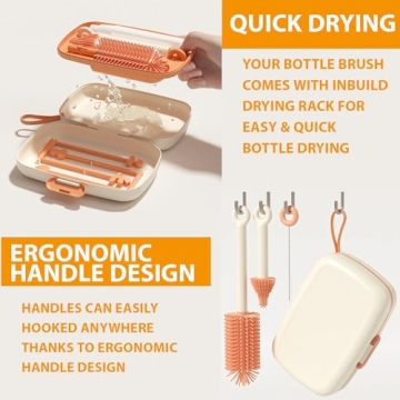 Travel Bottle Cleaner Kit for Moms on the Go