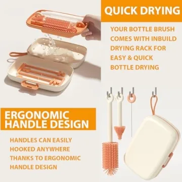 Travel Bottle Cleaner Kit for Moms on the Go