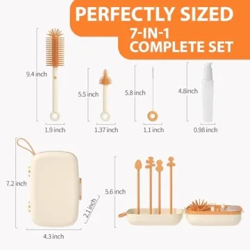 Travel Bottle Cleaner Kit for Moms on the Go