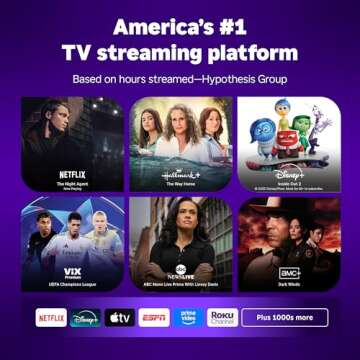 Roku Smart TV 2025 – 32-Inch Select Series, 720p HD TV – RokuTV with Voice Remote – Flat Scree...