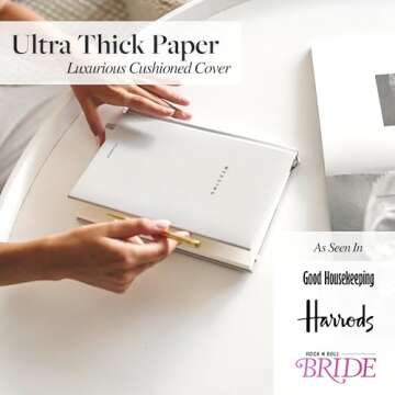 Award Winning Scribble & Dot® Wedding Planner Book and Organizer for the Bride | Tissue Wrapped in ...