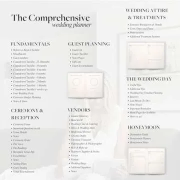 Scribble & Dot Wedding Planner Book | Perfect Organization Tool