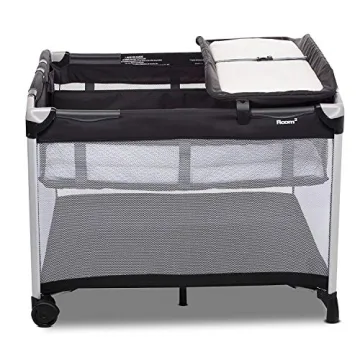 Joovy Room Twin Nursery Center with Bassinet for Twins