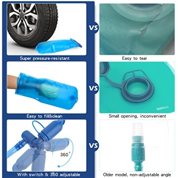 Lightweight Hydration Pack Backpack with Upgraded Water Bladder