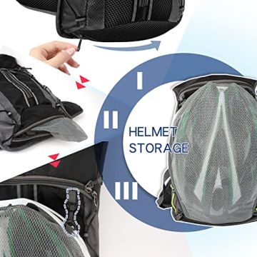 Lightweight Hydration Pack Backpack with Upgraded Water Bladder