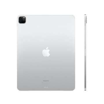 2021 Apple iPad (11-inch, Wi-Fi, 128GB) - Silver (Renewed)