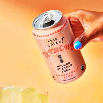 De La Calle Tepache - Naturally Fermented Pineapple Beverage, Antioxidant Rich, Certified Organic, Fermented, Low Sugar (Core Variety Pack) - Sparkling Juice - 12-Pack