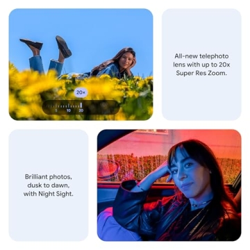 Google Pixel 10 - Unlocked Android Smartphone - Gemini AI Assistant, Triple Rear Camera, 24+ Hour Ba...