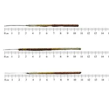 The Design Cart Aari Needles for Beading Work, Silk, Zari, Knitting Purpose (40 mm, Pack of 5 Needle...