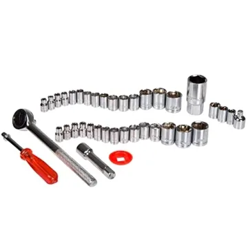 52-Piece Drive Socket Set for Mechanics Homeowners and DIY