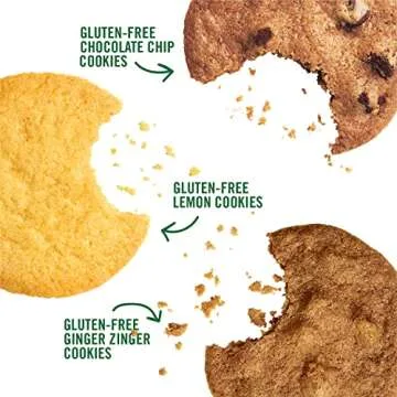 Tate's Bake Shop Gluten Free Cookies Variety Pack - 3 Flavors, 3 Bags (7 oz each)