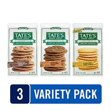 Tate's Gluten Free Cookies Variety Pack – 3 Flavors