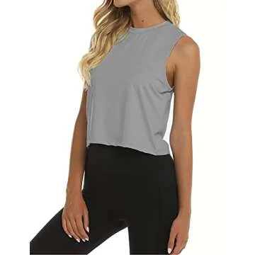 LURANEE Yoga Tank Tops: Trendy Workout Wear for Women
