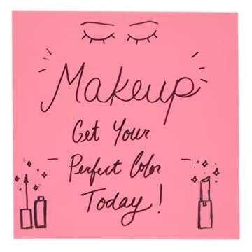 Okuna Outpost 2-Pack Opaque Cast Acrylic Sheet, 1/8-Inch Thick 11.75x11.75-Inch Square Plastic Tiles for Wall Decorations, Laser Cutting, Arts & Crafts, & Custom Signs for Cafes & Boutiques (Pink)