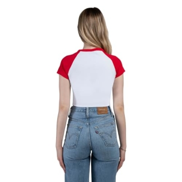 Hype & Vice Ohio State Crop Tee for Women - Stylish Game Day Top