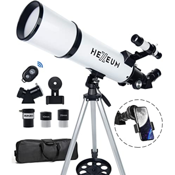 80mm Aperture 600mm Telescope for Stargazing Adventures