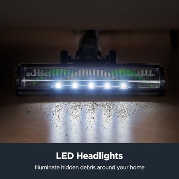 Eureka Lightweight Cordless Stick Vacuum Cleaner Convenient for Hard Floors, Rechargeable Handheld Vacuum Cleaner Portable with Powerful Motor Efficient Suction, RapidClean Ultra NEC370GR, Moss Green