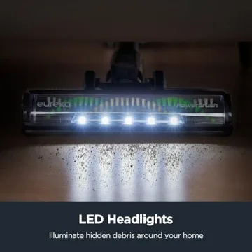 Eureka Lightweight Cordless Stick Vacuum Cleaner Convenient for Hard Floors, Rechargeable Handheld Vacuum Cleaner Portable with Powerful Motor Efficient Suction, RapidClean Ultra NEC370GR, Moss Green