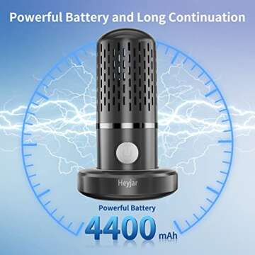 Fruit and Vegetable Washing Machine, Fruit Cleaner Device, Fruit Purifier for with OH-ion Purification Technology for Cleaning Fruit -Sold by Heyjar US Only