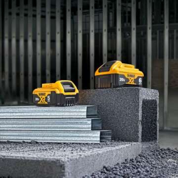 DEWALT 20V MAX 5 Ah Lithium Ion Battery for Power Tools