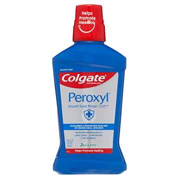 Colgate Peroxyl Mouth Sore Rinse - Mild Mint Relief