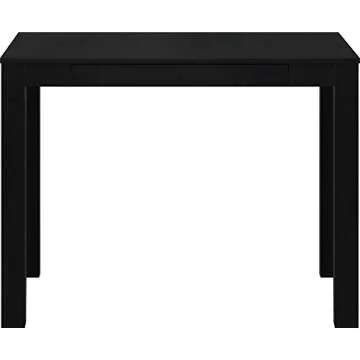Ameriwood Home Parsons Desk, Black
