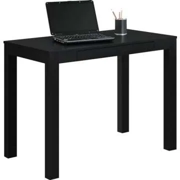 Ameriwood Home Parsons Desk, Black