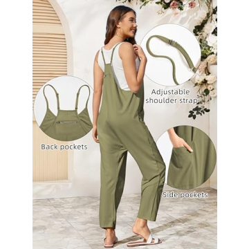 Trendy ATHMILE Beach Vacation Jumpsuits for Women