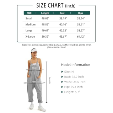 Trendy ATHMILE Beach Vacation Jumpsuits for Women