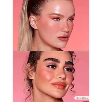 SHEGLAM Color Bloom Liquid Blush Makeup for Cheeks Matte Finish - Rose Ritual