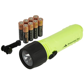 Princeton Tec Torrent LED - Compact Dive Light in Neon Yellow