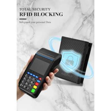 Pop Up Wallet for Men - RFID Minimalist Card Holder