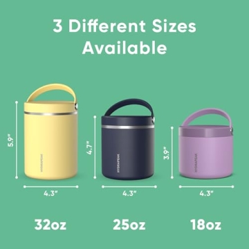 Hydrapeak 25oz Stainless Steel Thermos for Hot and Cold Food