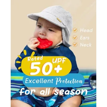 FURTALK Baby Sun Hat UV Protection Adjustable Cotton Hats