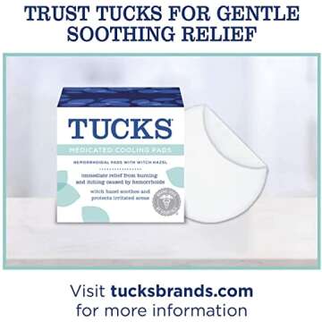 Tucks Md Cool Hemorrhoid Pad, 40 Count