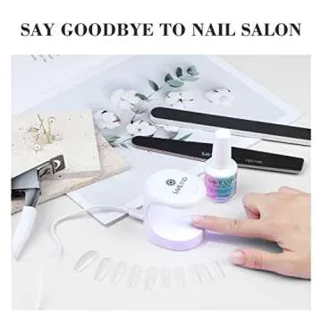 SAVILAND Gel X Nail Glue with Lamp