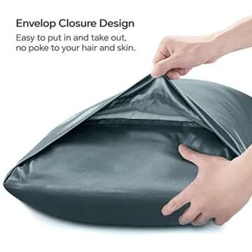 BEDELITE Satin Silk Body Pillowcase For Hair and Skin
