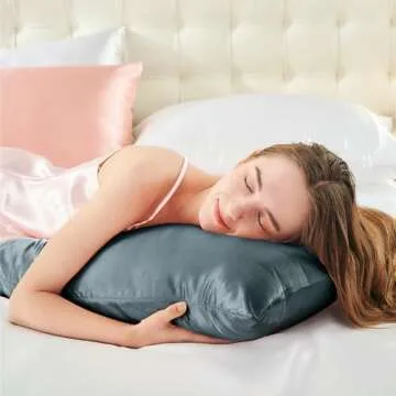 BEDELITE Satin Silk Body Pillowcase For Hair and Skin