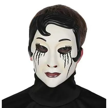 Adult Emo Girl Goth Beauty Mask White