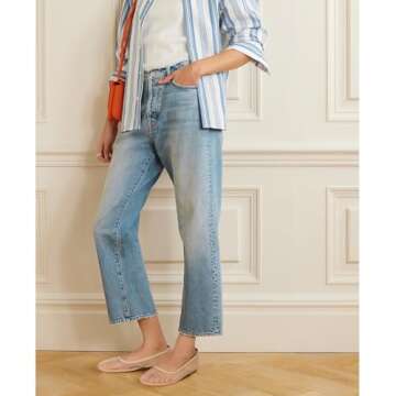 Dsevht Mesh Ballet Flats Shoes for Women Slip On Ballerina Shoes Round Toe Comfortable Casual Work Dress Flats Shoes Nude