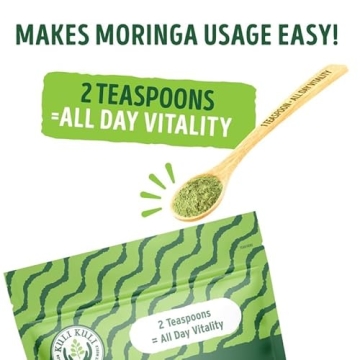 Kuli Kuli Organic Moringa Powder - Superfood for Health