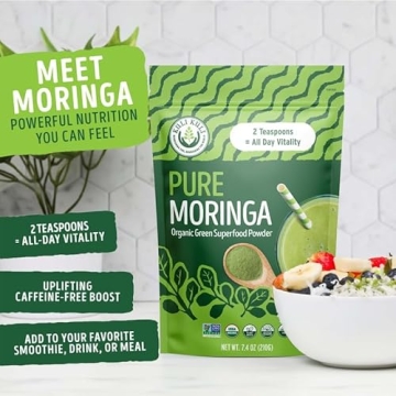Kuli Kuli Organic Moringa Powder - Superfood for Health