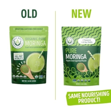 Kuli Kuli Organic Moringa Powder - Superfood for Health