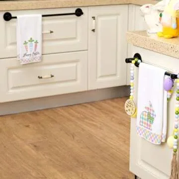 ARKENY Easter Kitchen Towels Set - Colorful Bunny Designs