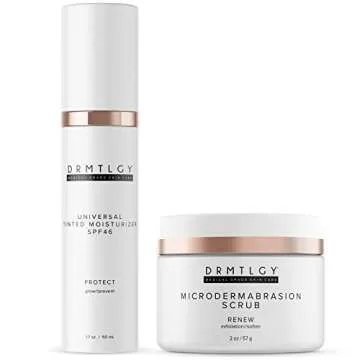 DRMTLGY Universal Tinted Moisturizer & Scrub Set