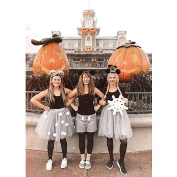 Halloween Earrings Orange Star Bow Mouse Seed Beaded Festive Dangling Earrings Fun Halloween Holiday Party Decor