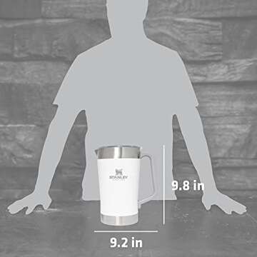 Stanley Stay-Chill Pitcher: 64 oz Insulated Beverage Container